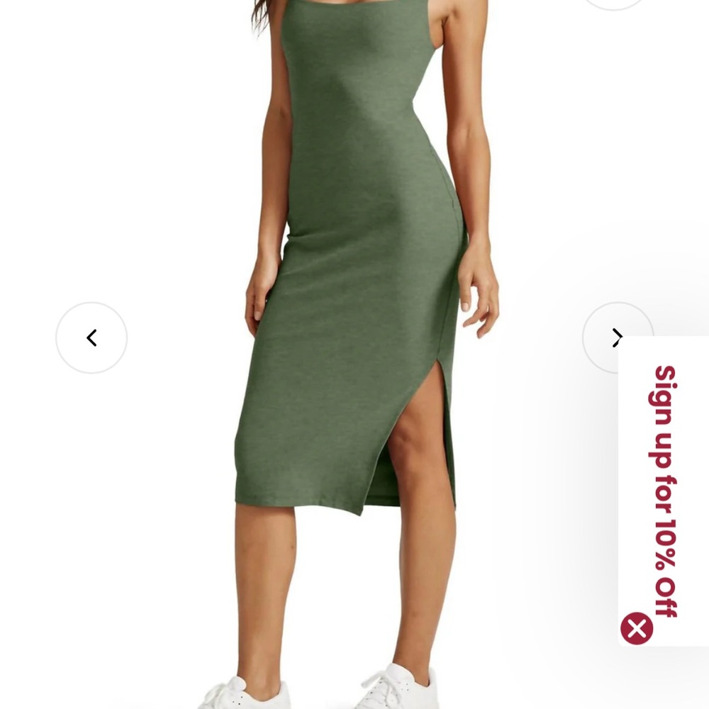 Beyond Yoga Green Midi Dress